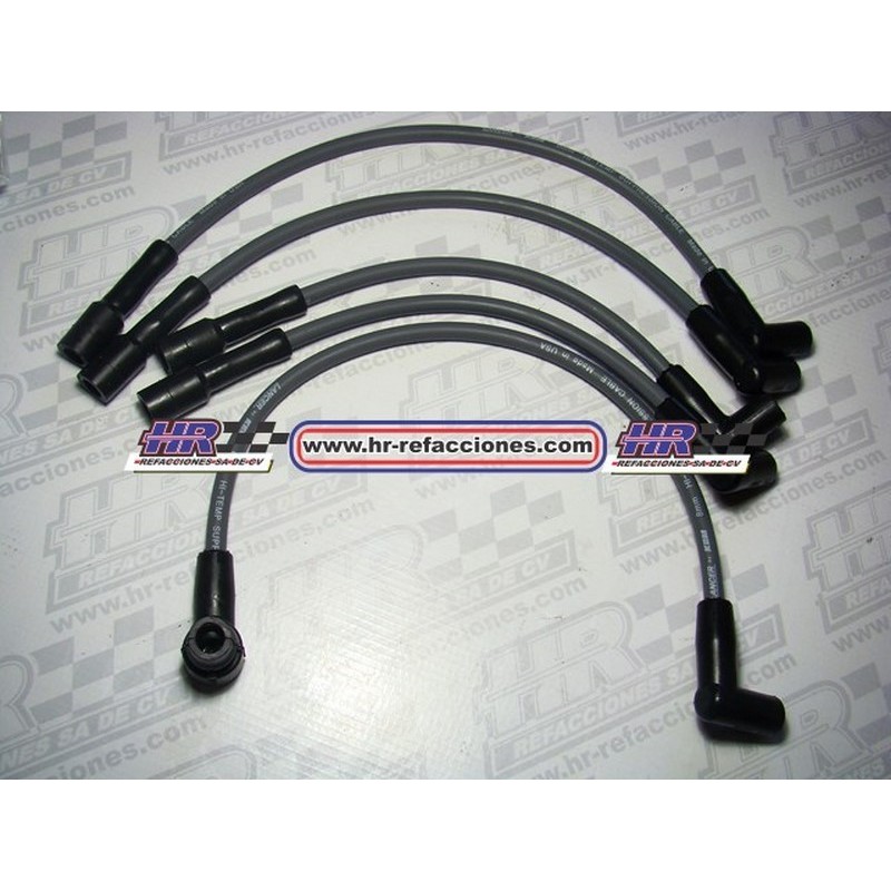 KEM  CABLE BUJIAS FORD 6134 TOPAZ 89-94 FUEL INJ FORD 4 CIL  2 3 LTS GHIA FUEL INJECTION  1989