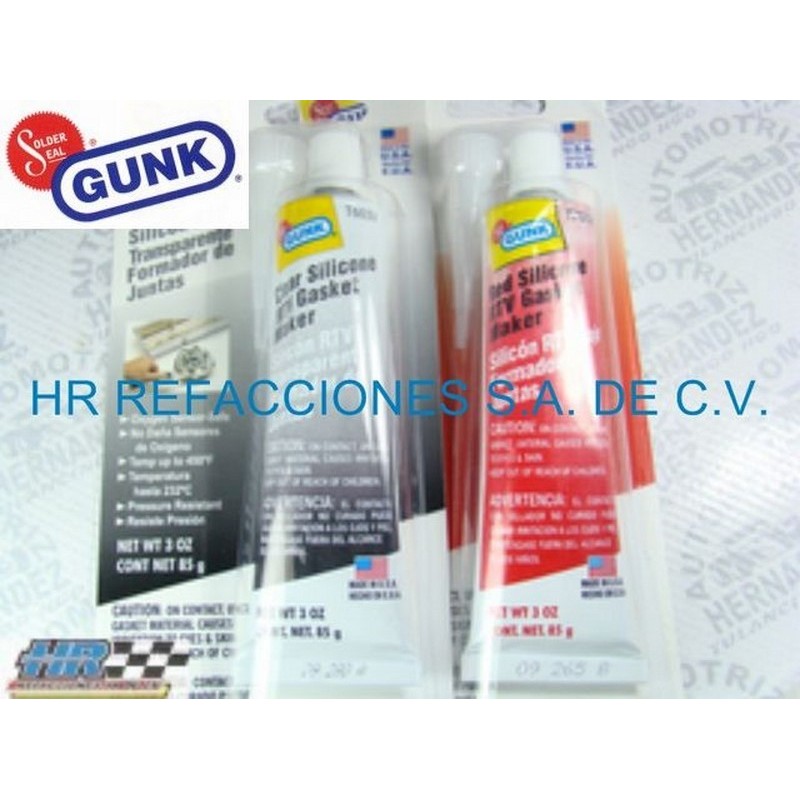 QUIMICOS  SILICON GRANDE 85 GR 232 GRADOS DE TEMP MADE IN USA