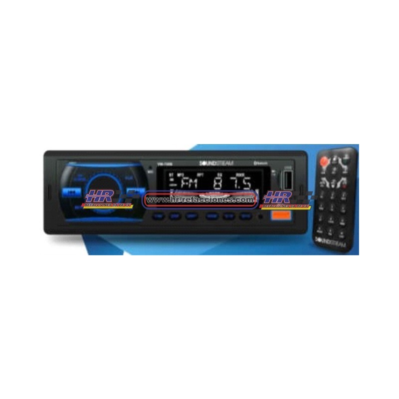 ACC AUTOESTEREO  ESTEREO STEELPRO Deckless reproductor de MP3 Graba tus llamadas 64GB/WMA /FM PLL Stereo/US