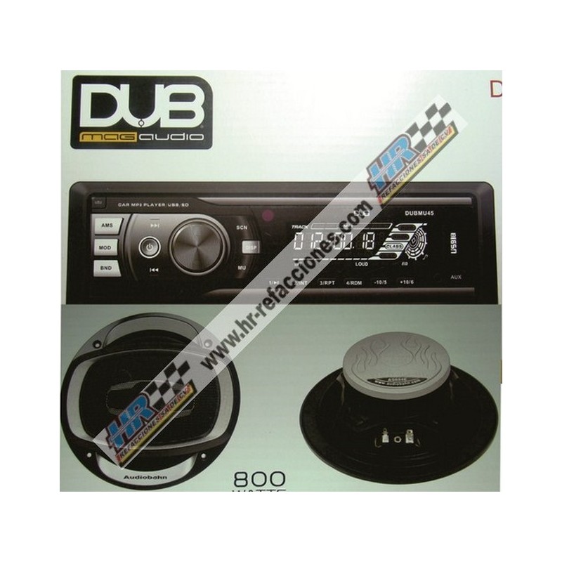 ACC AUTOESTEREO  ESTEREO STEELPRO Deckless reproductor de MP3 Graba tus llamadas 64GB/WMA /FM PLL Stereo/US