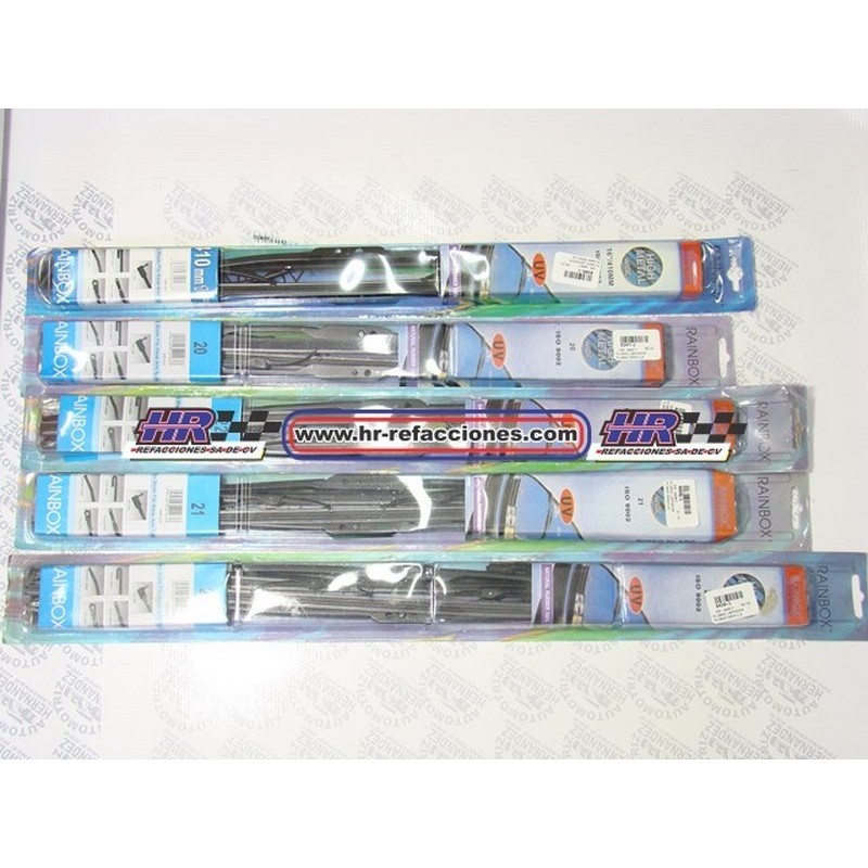 PLUMAS LIMPIADOR  SENCILLA 14/24  METALICA JUEGO