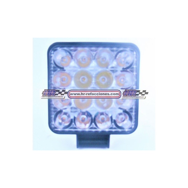 ACC FARO  FARO LEDS CUADRADO HIPERLED  16 LEDS (( JUEGO )) 12W 3 2