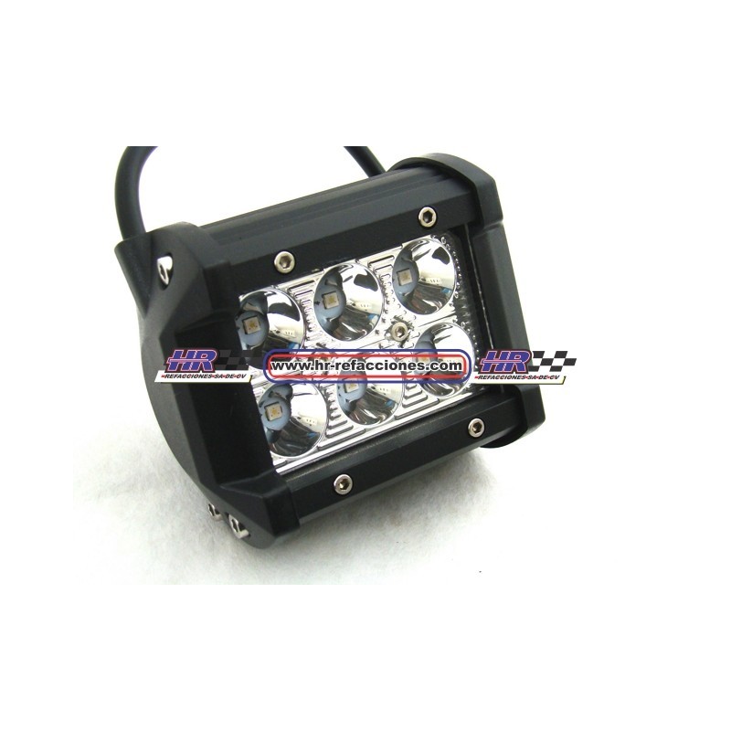 ACC FARO  FARO LEDS CUADRADO HIPERLED  6 LEDS (( JUEGO ))