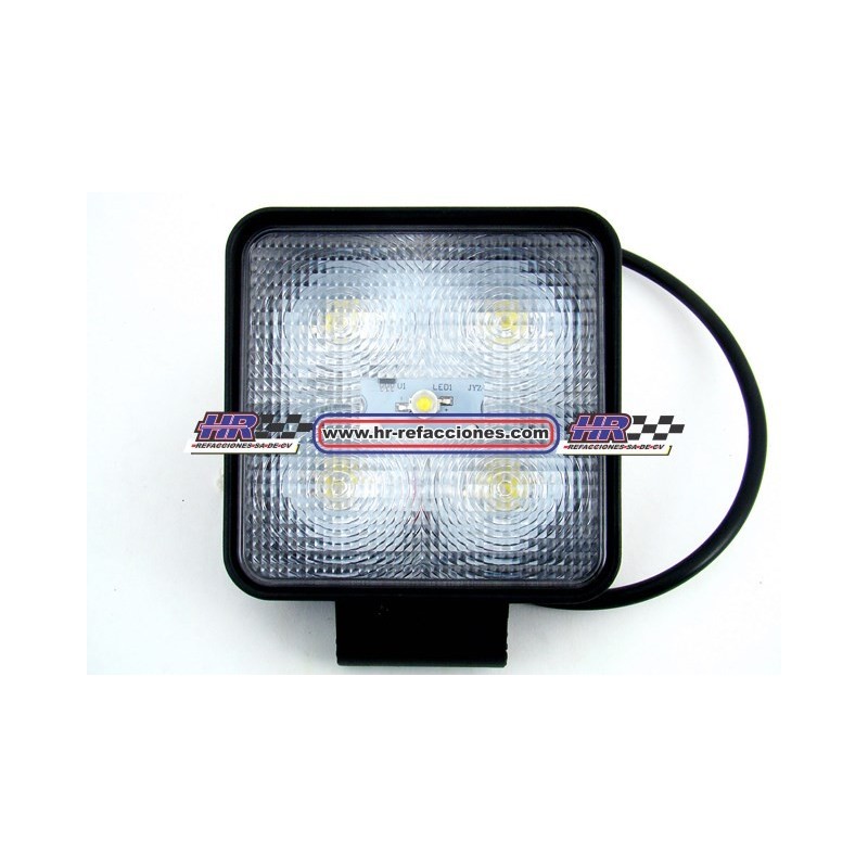 ACC FARO  FARO LEDS CUADRADO HIPERLED  9 LEDS (( JUEGO))