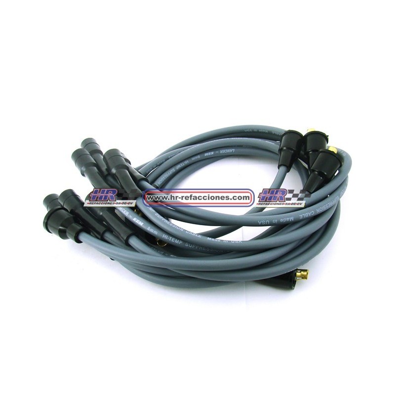 KEM  CABLE BUJIAS CHRYSLER 3131 8 CIL CONV 8 MM 318 360