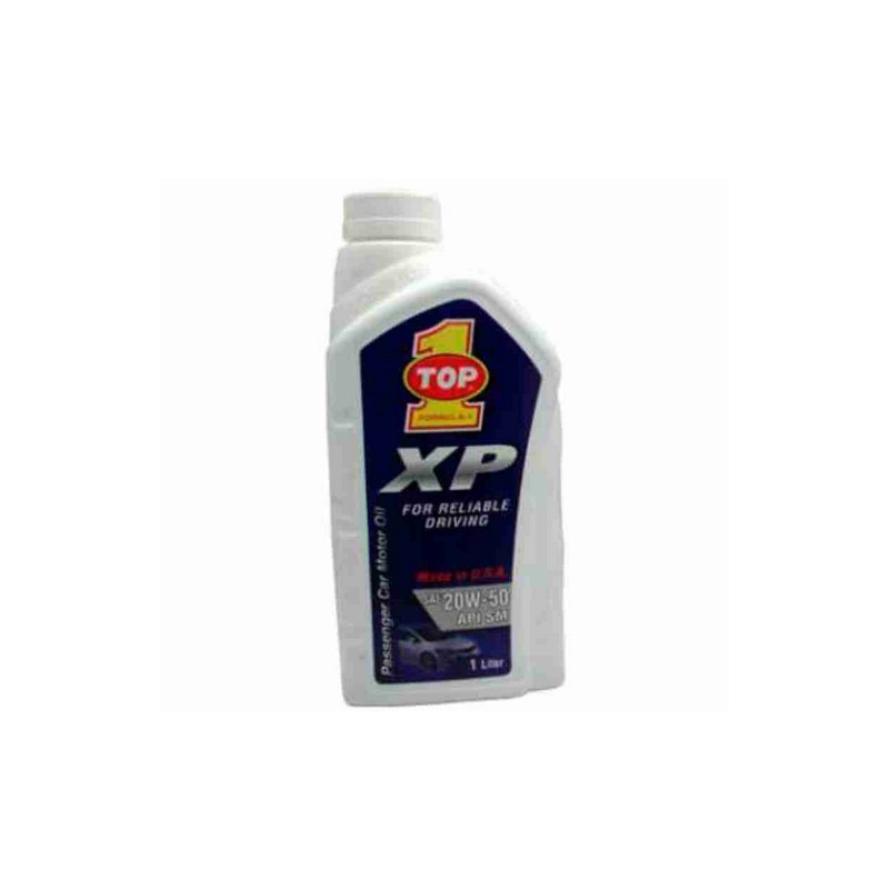 QUIMICOS ACEITE  MOTOR 946 ML TOP ONE 20W50 MADE IN USA  1LTS