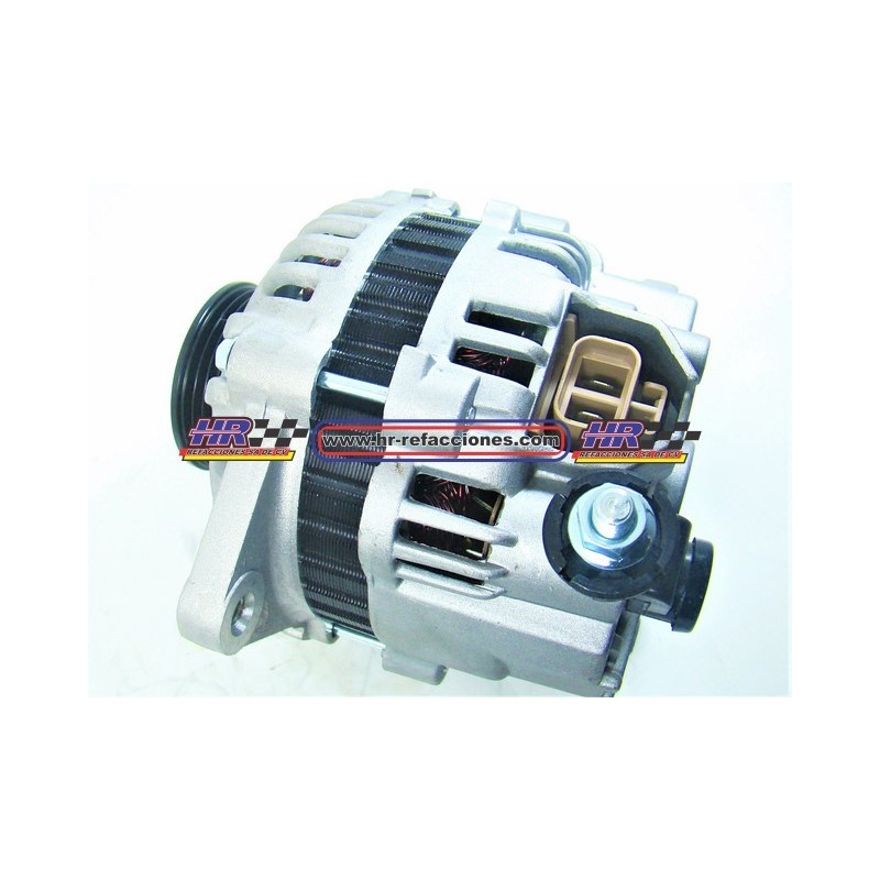 ALTERNADOR  NISSAN URVAN 2 5 LTS  2007 EN ADELANTE MITSUBISHI 70 AMP  POLEA SENCILLA 12V NP300 4CIL 2