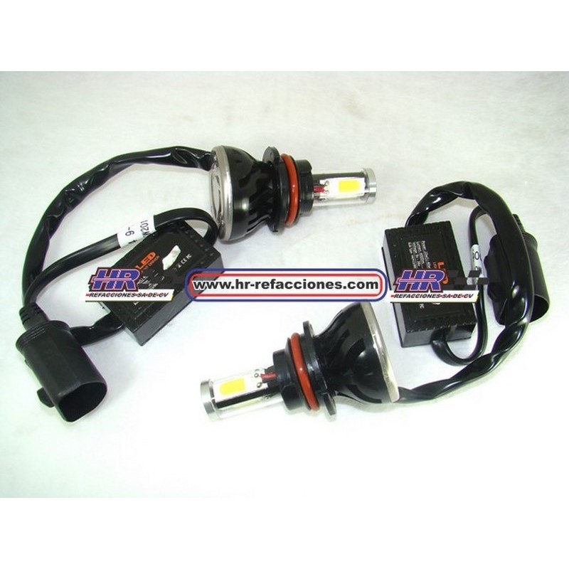 FOCO XENON  LED 9004 9007 ALTA Y BAJA 3 CARAS