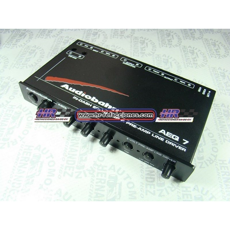 ACC AUTOESTEREO  ECUALIZADOR AUDIOBHAN CONTROL SUB AEQ7