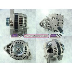 ALTERNADOR  NISSAN URVAN HITACHI 90A POLEA 4 RANURAS 12V IR/IF 240SX 95-96 L4 2 4L LR190-724 23100-70F