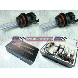 FOCO XENON  LED 9007 8 Y 10 CARAS ALTA Y BAJA 12V 10 LED JGO