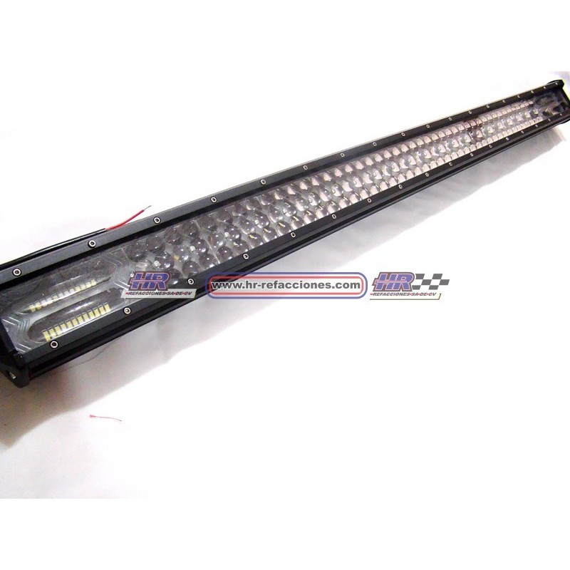 ACC FARO  FARO LEDS BARRA  59 LEDS 97 6 CM CON LUPAS ESTROBO ALTA Y BAJA PIEZA