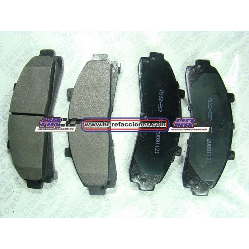 BALATAS  FORD Explorer 95-01 Ranger 96-02 7532-652	 	 (DEL ) B2500 98-01 EXPLORER 95-01 RANGER 95-0