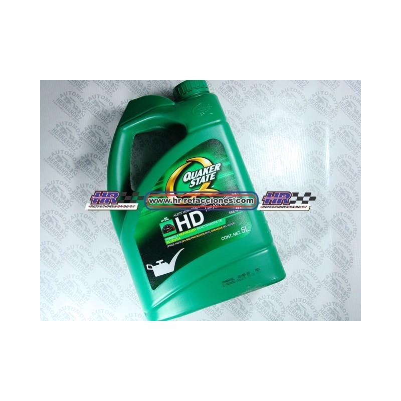 QUIMICOS ACEITE  MOTOR GALON QUAKER SAE 40 GARRAFA