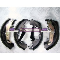 BALATA TRACERA  FORD FIESTA 1 8 1 6L 02-06 ECOSPORT 03-06 CON CLIPS 961-8439 EF010 FORD 2S65-2200BA 1664-S