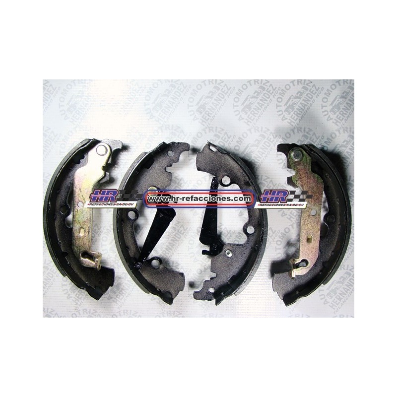 BALATA TRACERA  FORD FIESTA 1 8 1 6L 02-06 ECOSPORT 03-06 CON CLIPS 961-8439 EF010 FORD 2S65-2200BA 1664-S