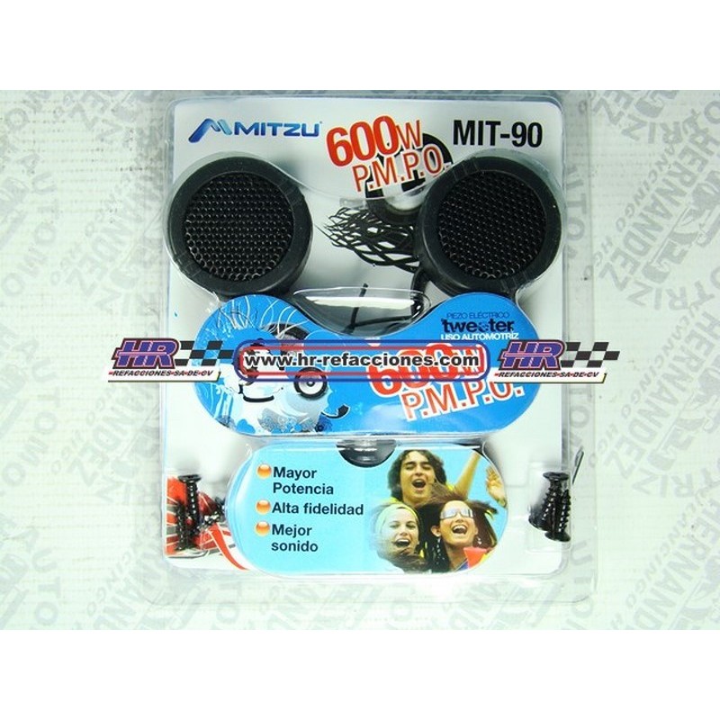 ACC BOCINA AUDIO  TWEETER MIT 90  600W JGO