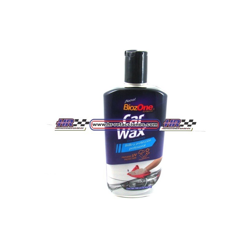 QUIMICOS  CERA LIQUIDA 500 ML CARNAUBA SECADO RAPIDO ALTO BRILLO BIOZONE