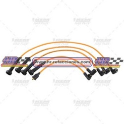 KEM  CABLE BUJIAS NISSAN CB-116 4 CIL  1500, 1600 C C  HIKARI, TSURU I Y II HASTA 1992 CAPUCHON