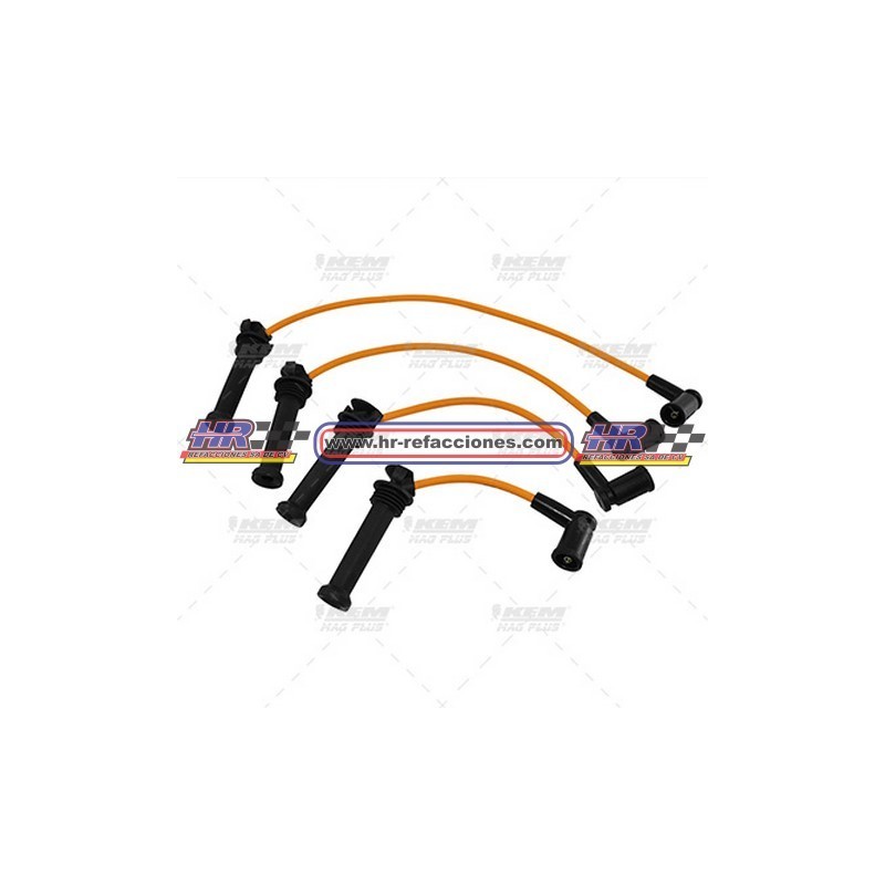 KEM  CABLE BUJIAS FORD CB-273 4 CIL  2 0 LTS  ECOSPORT 2004-2012 / MONDEO 2001-2007