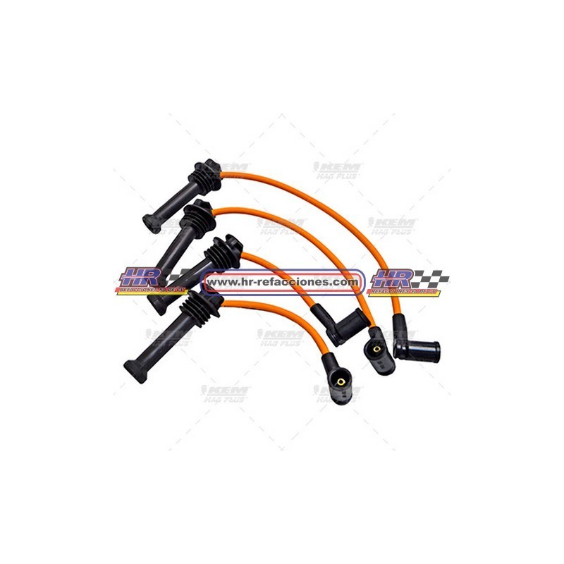 KEM  CABLE BUJIAS FORD CB-314 FORD FIESTA 1 6 LTS  4 CIL  11-14 / VOLVO C30 1 6 LTS  4 CIL  201