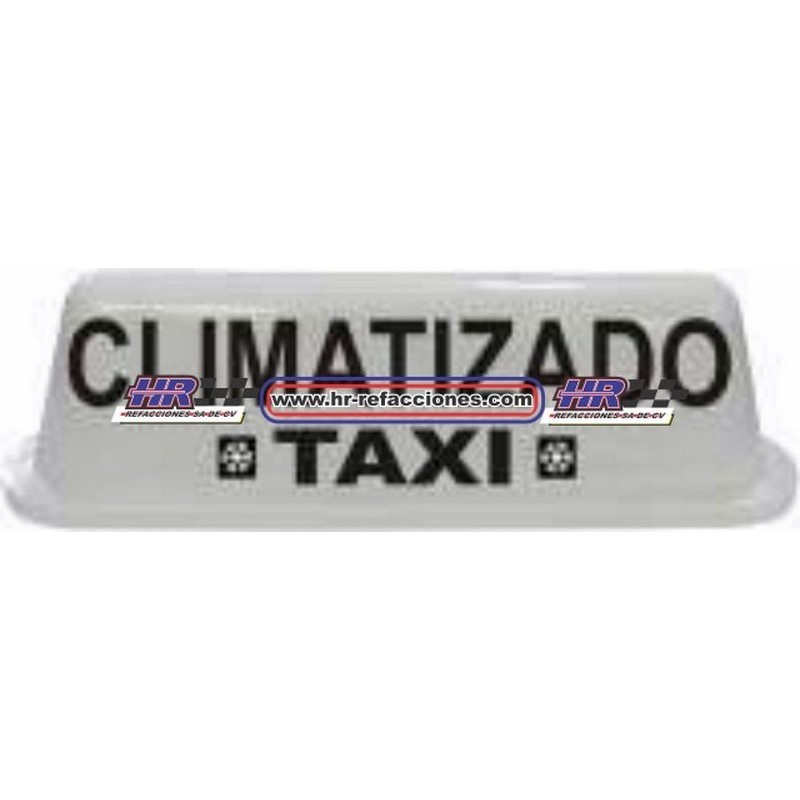 ACC TORRETA  COPETE DE TAXI CON LUZ CLIMATIZADO