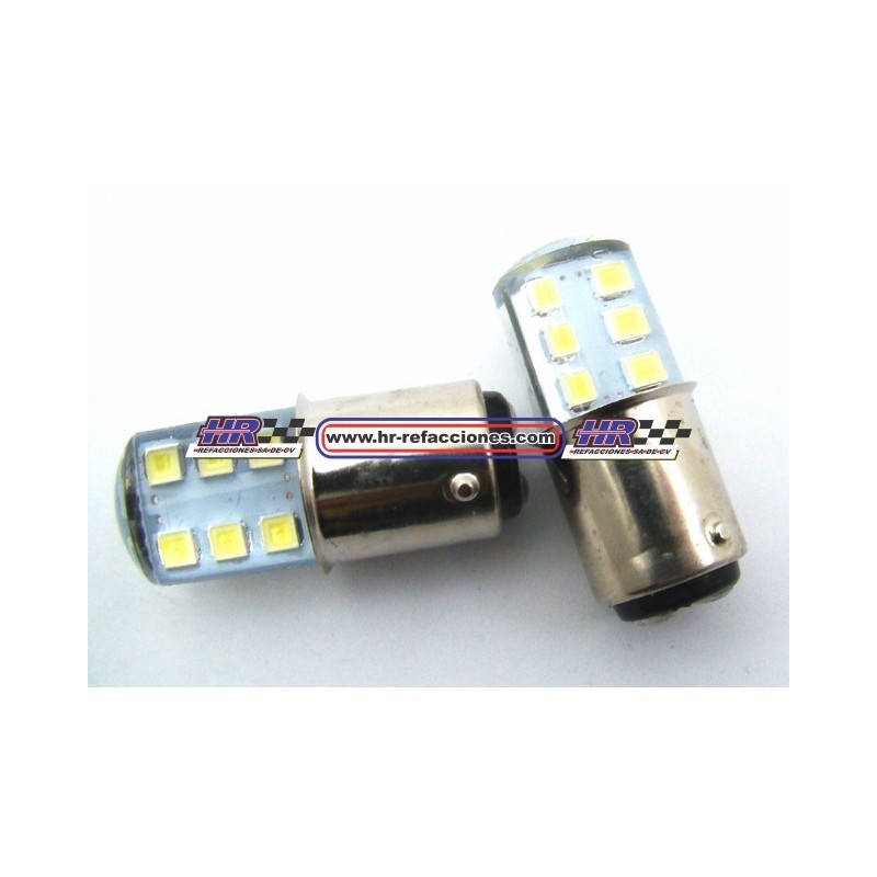 ACC FOCO LEDS  FOCO LEDS 1176 CON ESTROBO JGO BLANCO