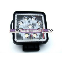 ACC FARO  FARO LEDS CUADRADO HIPERLED  34 LEDS 27 WATTS (( JUEGO))