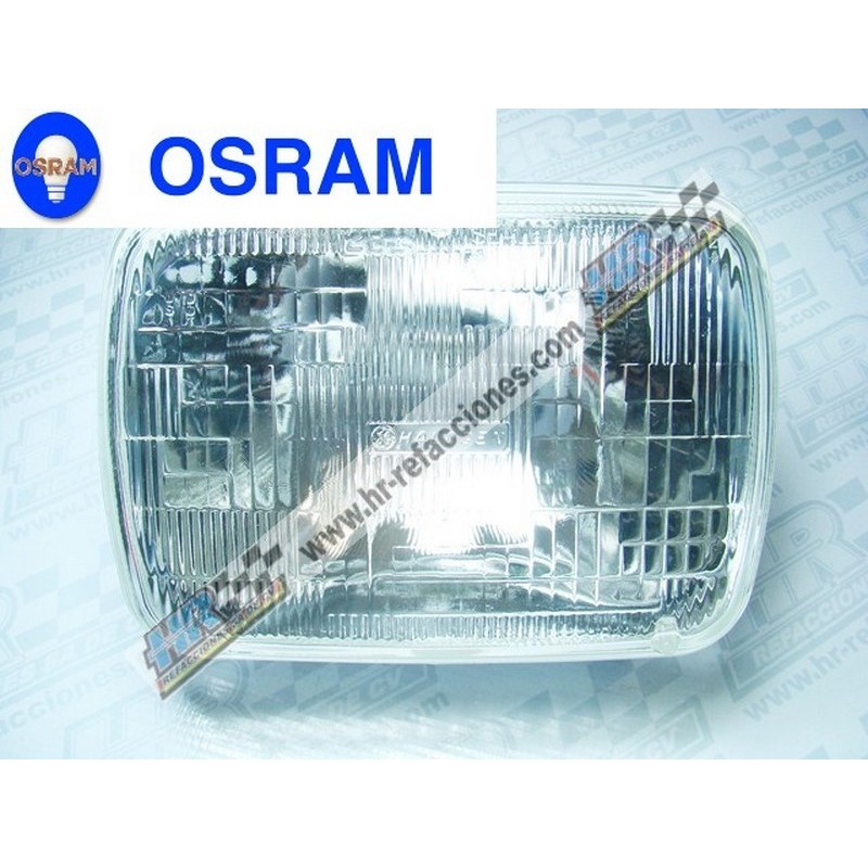 UNIDAD  6054 H HALOGENO CUADRADA GRANDE OSRAM O SILVANIA SELLADA