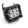 ACC FARO  FARO LEDS CUADRADO HIPERLED  6 LEDS (( PIEZA )) AMBAR Y BLANCO EN EL MISMO FARO