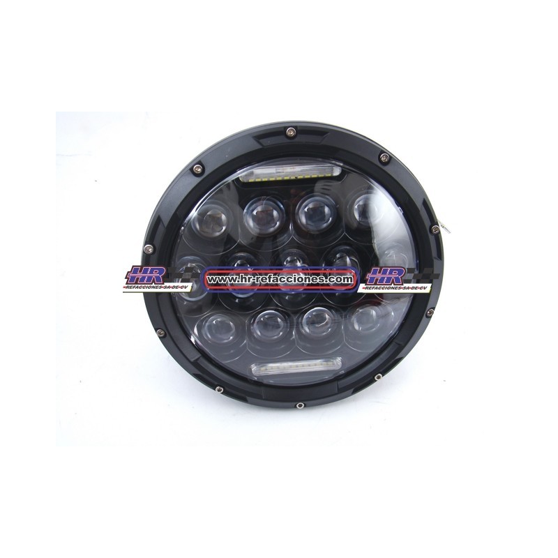 UNIDAD  6014 6017 6024 HIPERLED 15 LED ALTA Y BAJA BLANCO FONDO NEGRO (( JUEGO ))