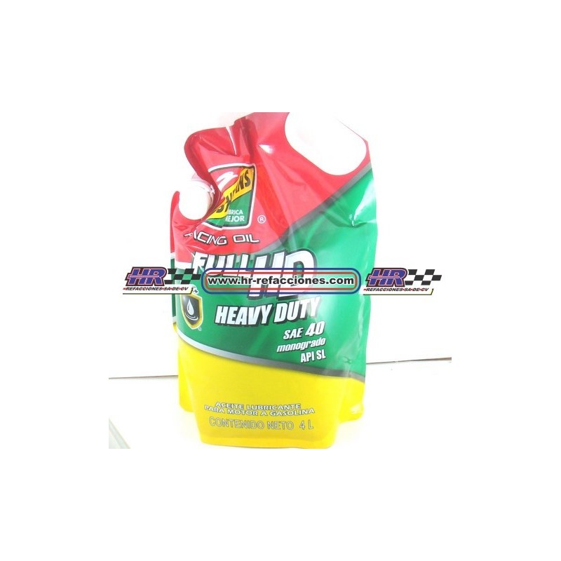 QUIMICOS ACEITE  MOTOR GALON ROSHFRANS HD SAE 40 4 L