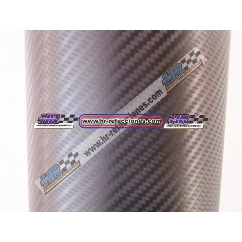 ACC PAPEL  VINIL FIBRA DE CARBON 1 27 CM DE ANCHO X METRO LINEAL