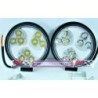 ACC FARO  FARO LEDS REDONDO HIPERLED  9 LED (( JUEGO )) TURBINA RGB 12736V