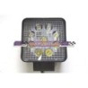 ACC FARO  FARO LEDS CUADRADO HIPERLED  9 LEDS 27 WATTS (( JUEGO )) CON ESTROBO