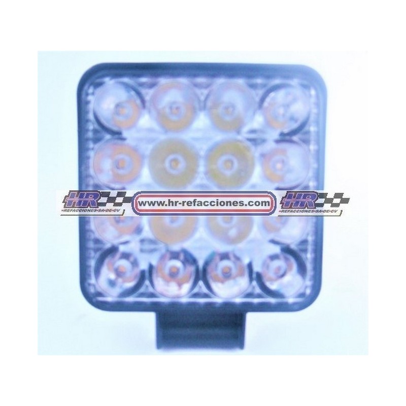 ACC FARO  FARO LEDS CUADRADO HIPERLED  16 LEDS (( JUEGO )) 12W 3 2