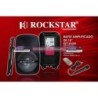 ACC BOCINA  BAFLE 15  ROCKSTAR CON MICROFONOS Y PEDESTAL BLUETOOT USB MEMORIA CARD AMPLIFICADOR Y ECUA