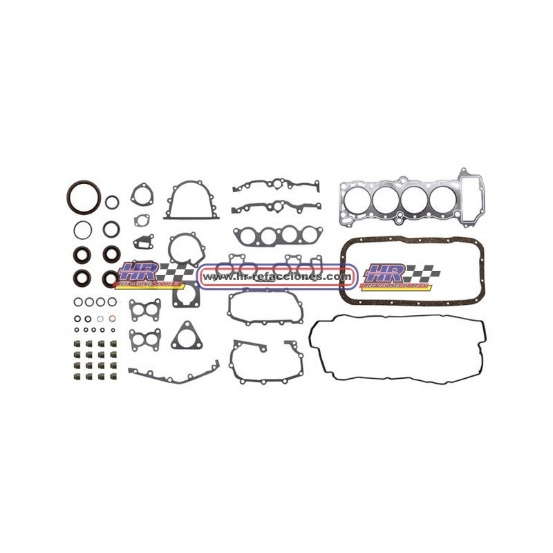 JUNTAS MOTOR  NISSAN TSURU III (1992-2017) 1 6 16V - TSUBAME (1994-2000) 1 6 16V / (MOTORES GA16DE)