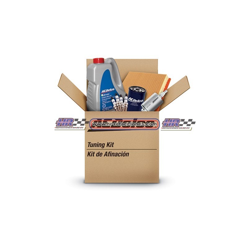 QUIMICOS  KIT AFINACION CORSA 20W50 BUJIAS ACEITE FILTRO DE ACEITE GAS Y AIRE