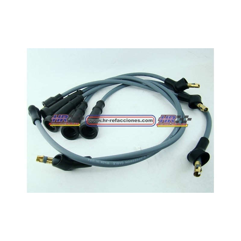 KEM  CABLE BUJIAS NISSAN L-2247 NISSAN 4 CIL  1500, 1600 C C  HIKARI, TSURU I Y II HASTA 1992 C