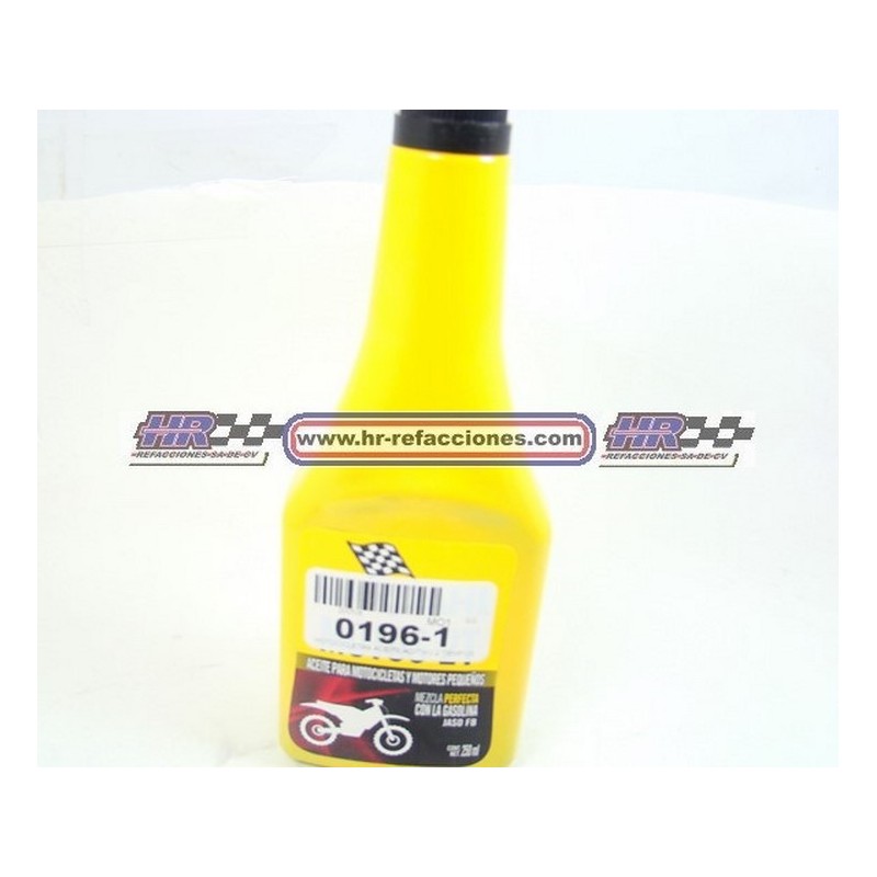 MOTOCICLETAS  ACEITE ADITIVO 2 TIEMPOS 250 ML