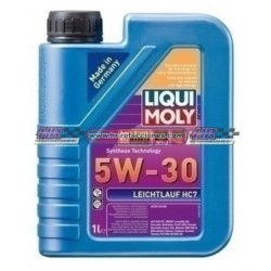 QUIMICOS ACEITE  MOTOR 946 ML LIQUI MOLY 1 LTS LEICHTLAUF HC7 5W30 LIQUI MOLY TAMBIÉN RECOMIENDA ESTE PRODU