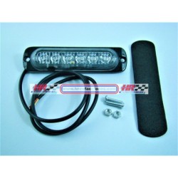 ACC LUZ  PLAFON ESTROBO AUTOMOTRIZ , 6 LED , MULTIFUNCIONES ,ROJO / AZUL