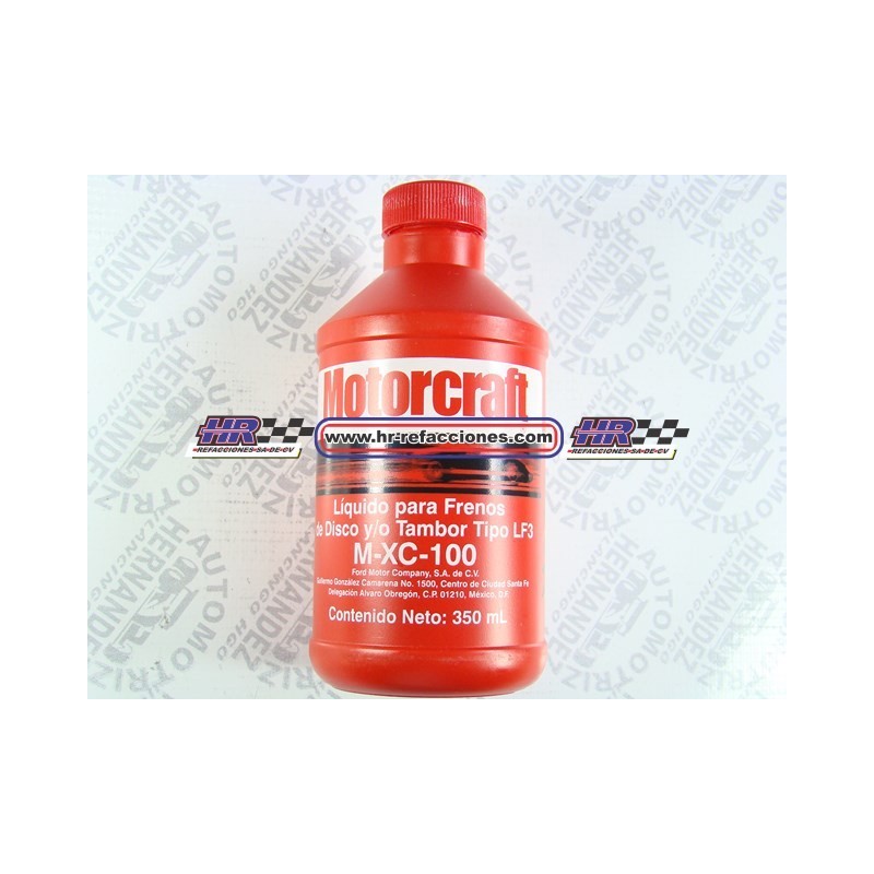 QUIMICOS  LIQUIDO DE FRENOS 350 ML M XC-100