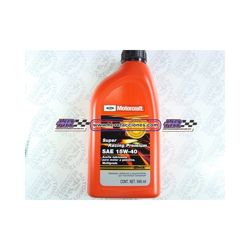 QUIMICOS ACEITE  MOTOR 946 ML MOTORCRAFT SAE 15W-40 MSNX 015W40 B