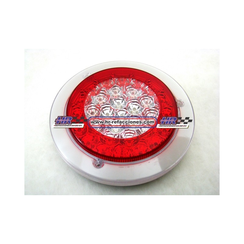 ACC LUZ  PLAFON REDONDO LED ATORNILLABLE AMBAR 9 LED CON INTERMITENTES GEL