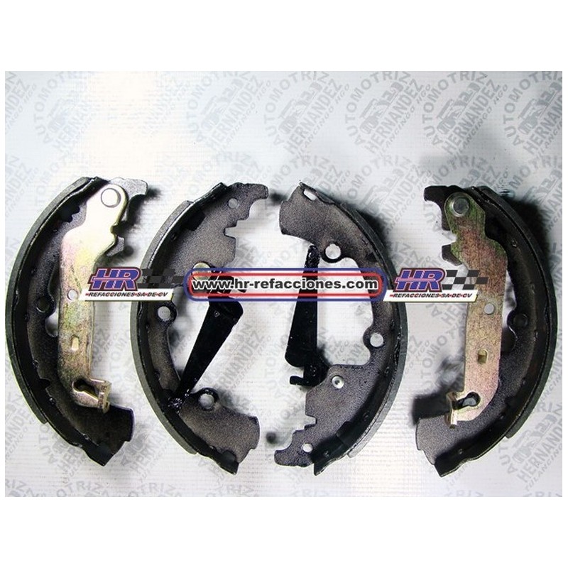 BALATA TRACERA  FORD FIESTA 1 8 1 6L 02-06 ECOSPORT 03-06 CON CLIPS 961-8439 EF010 FORD 2S65-2200BA 1664-S