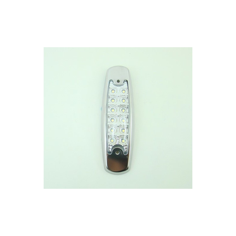 ACC LUZ  PLAFON LATERAL 12 LED PIEZA BLANCO