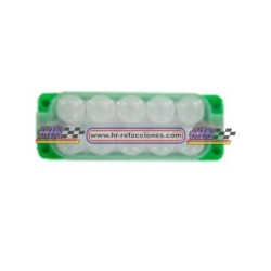 ACC LUZ  PLAFON LATERAL 10 LED GEL VERDE PIEZA