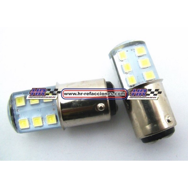 ACC FOCO LEDS  FOCO LEDS 1176 CON ESTROBO JGO BLANCO